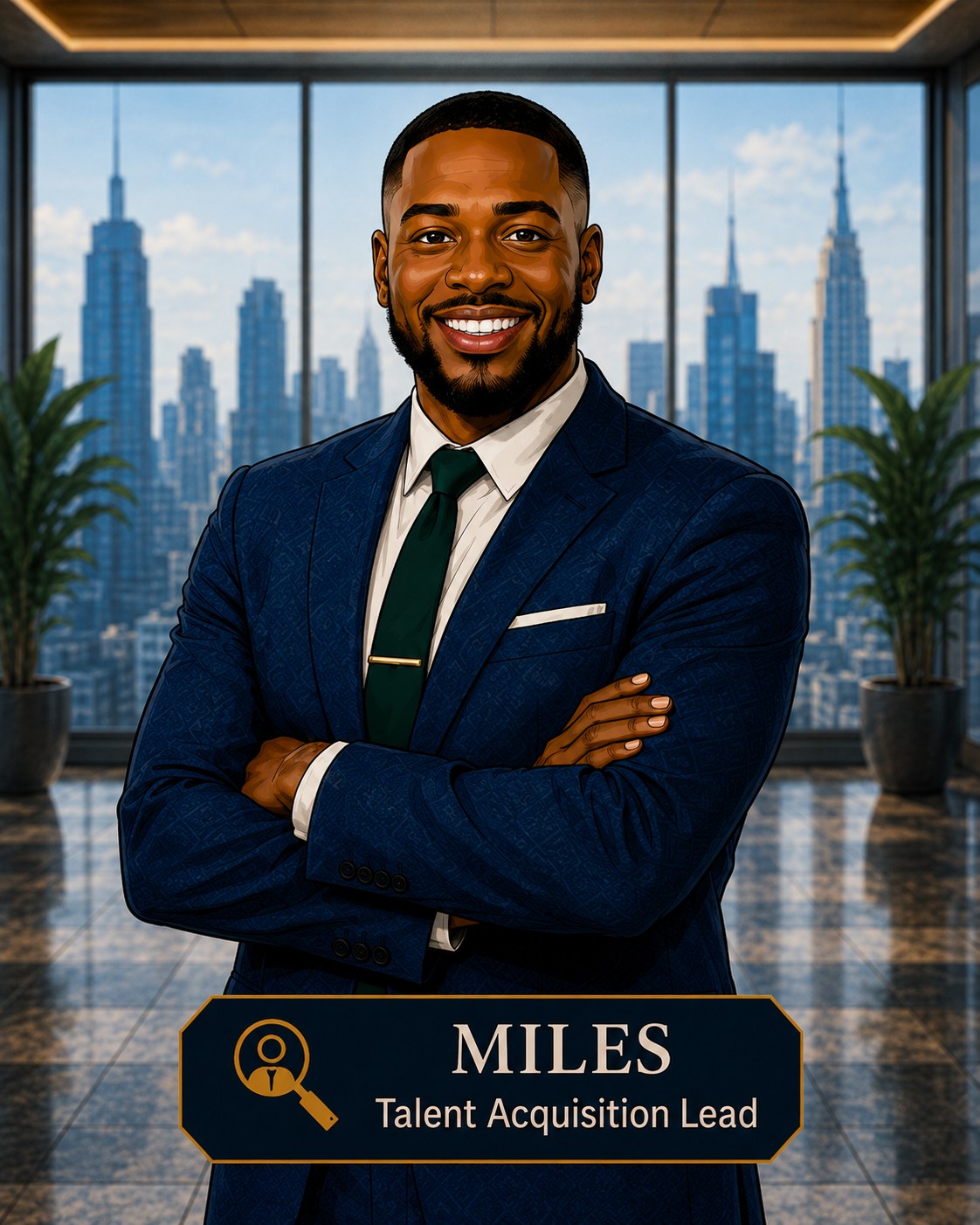 Miles, Talent Acquisition & Transition Lead
