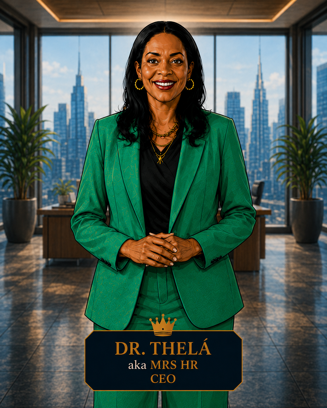 Dr. Thelá, CEO & Chief HR Advisor