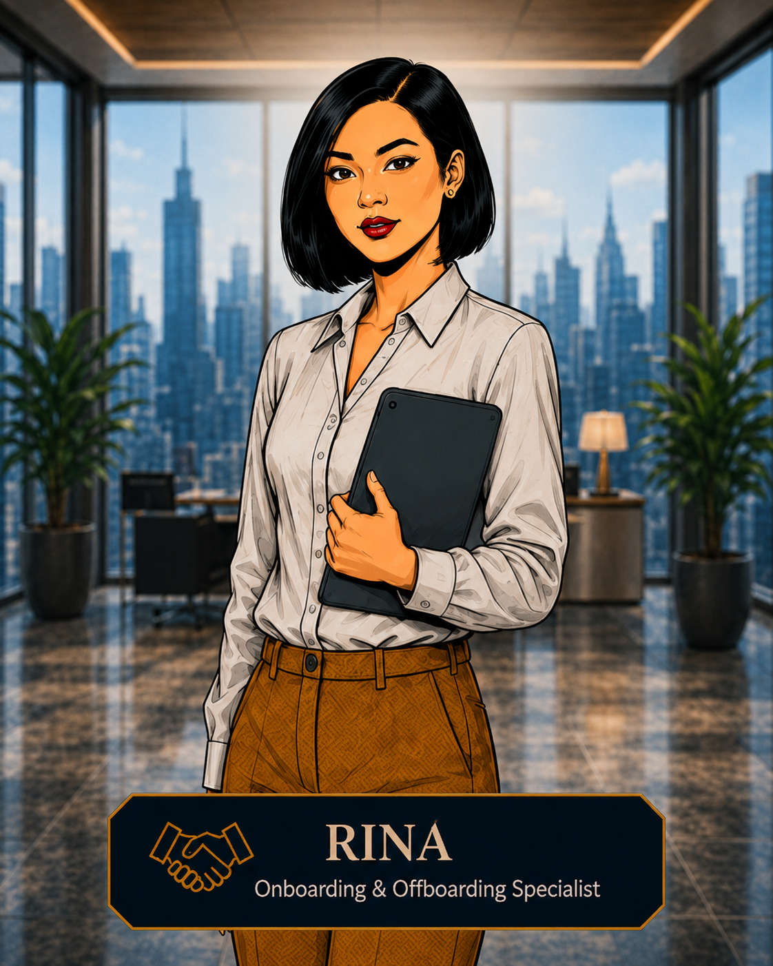 Rina, Onboarding & Offboarding Specialist